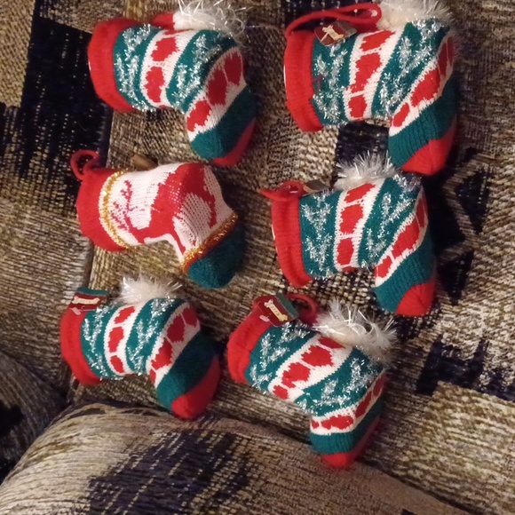 4/$40 Christmas Booties - Set of 6 - Picture 3 of 6